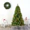 6ft. Pre-Lit Montana Mixed Pine, Pinecones & Berries Artificial Christmas Tree with Clear LED Lights